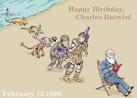 Happy Belated Birthday, Charles R. Darwin!